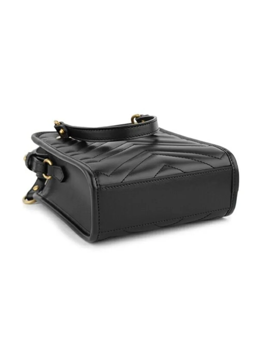 Gucci Shoulder Bag GG Marmont Black - Picture 3 of 9